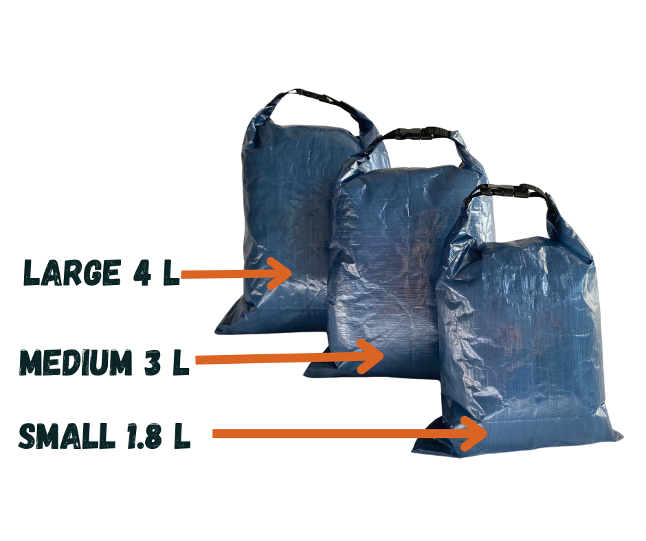 Ultralight Dyneema® Roll Top Dry Bags – Terrain UL