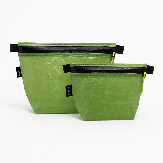 Ultralight Dyneema® Flat Bottomed Zippered Pouches