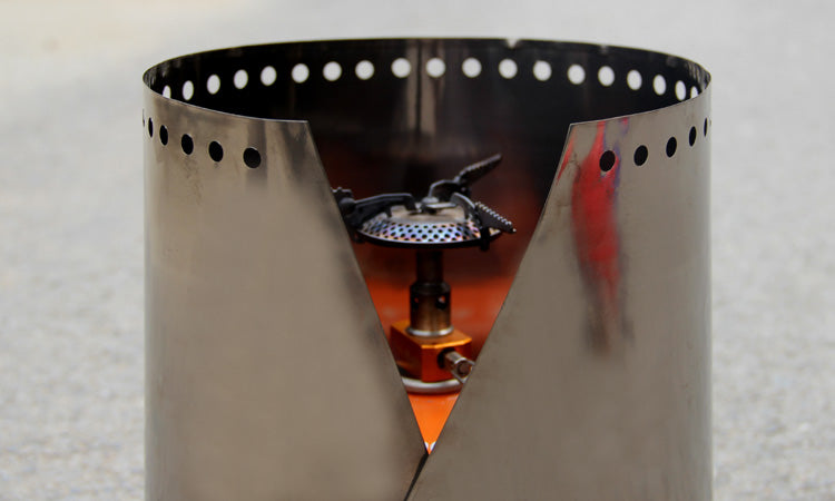 Ultralight Titanium Camp Stove Windscreen