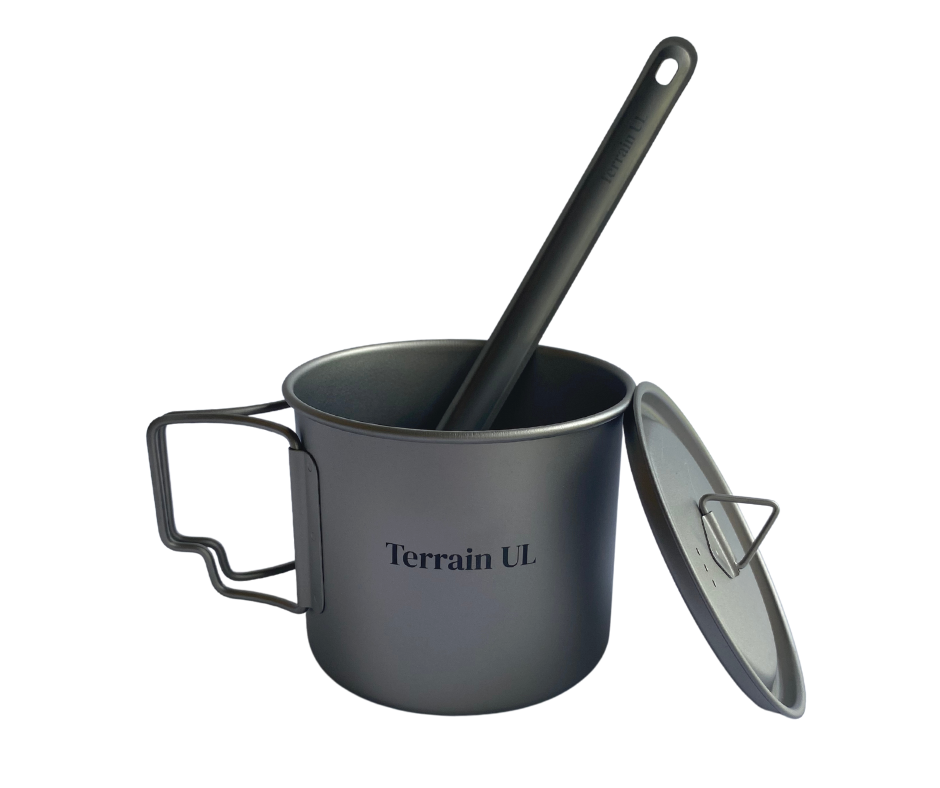 550 ml Titanium Pot with Lid