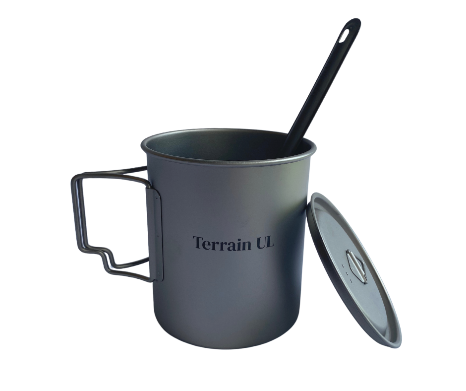 750 ml Titanium Pot with Lid