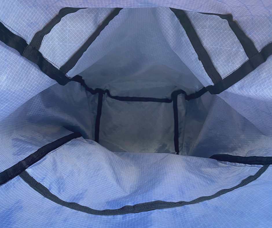 Ready To Ship - Free Range Backpack S/M Torso - Knight Black, Ocean Blue & Northern Lights