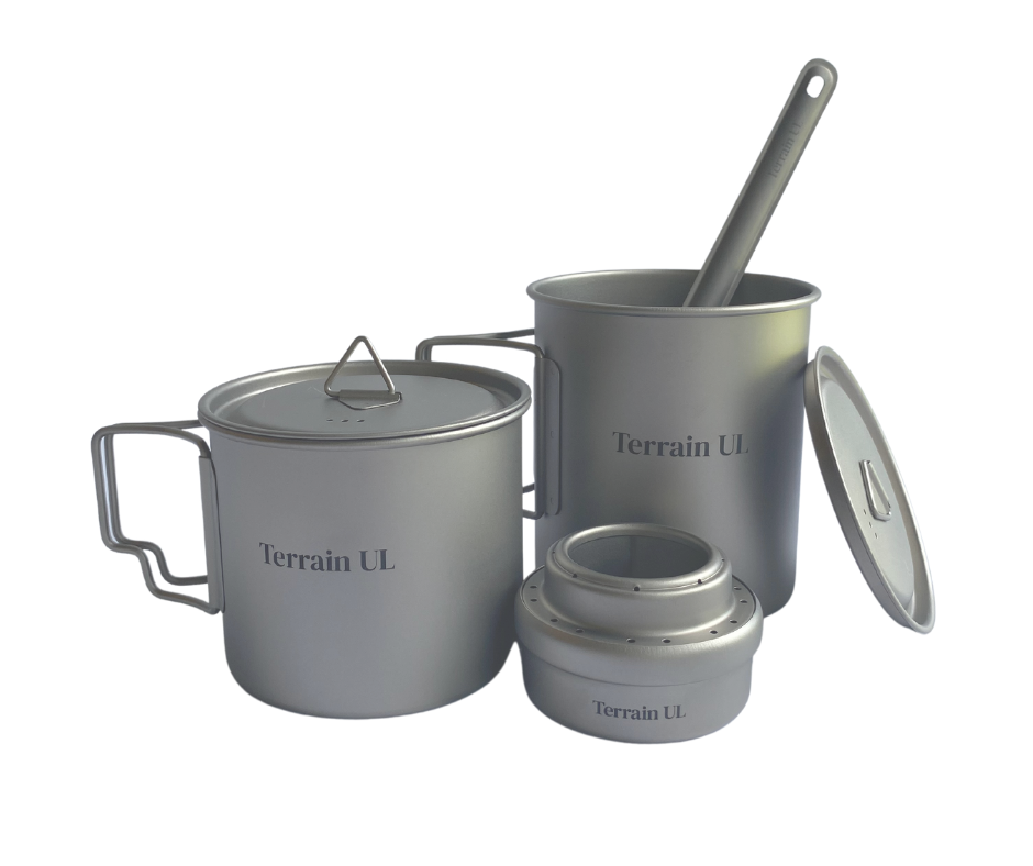 550 ml Titanium Pot with Lid