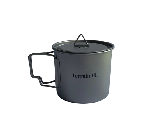 550 ml Titanium Pot with Lid