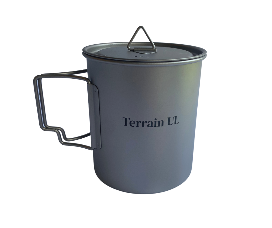 750 ml Titanium Pot with Lid